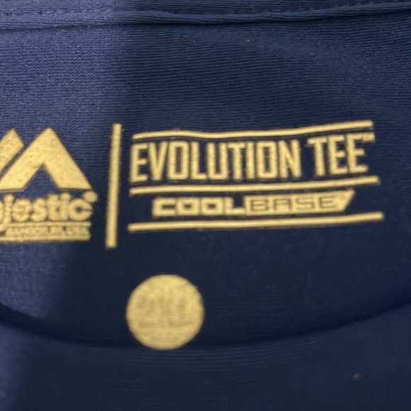 LA Dodgers Majestic Evolution Tee Cool Base - Picture 6 of 6